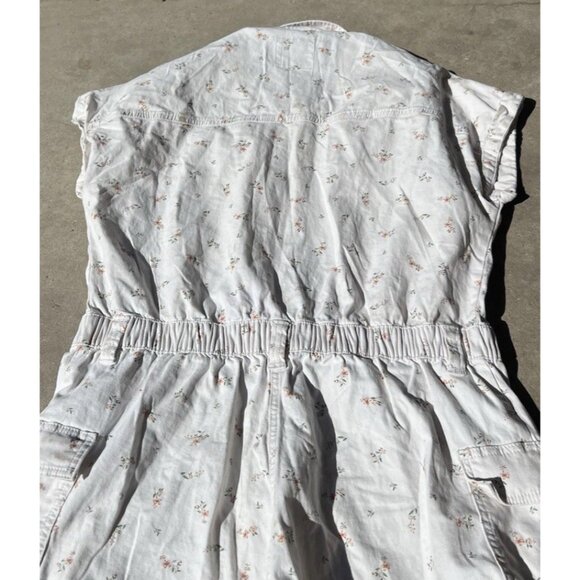 Celebrity Pink Womens XL One Piece Jumpsuit Floral Romper Jumper Button Boho - Picture 15 of 16